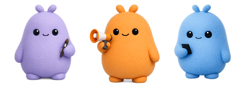 PLaiのAI社員キャラクター