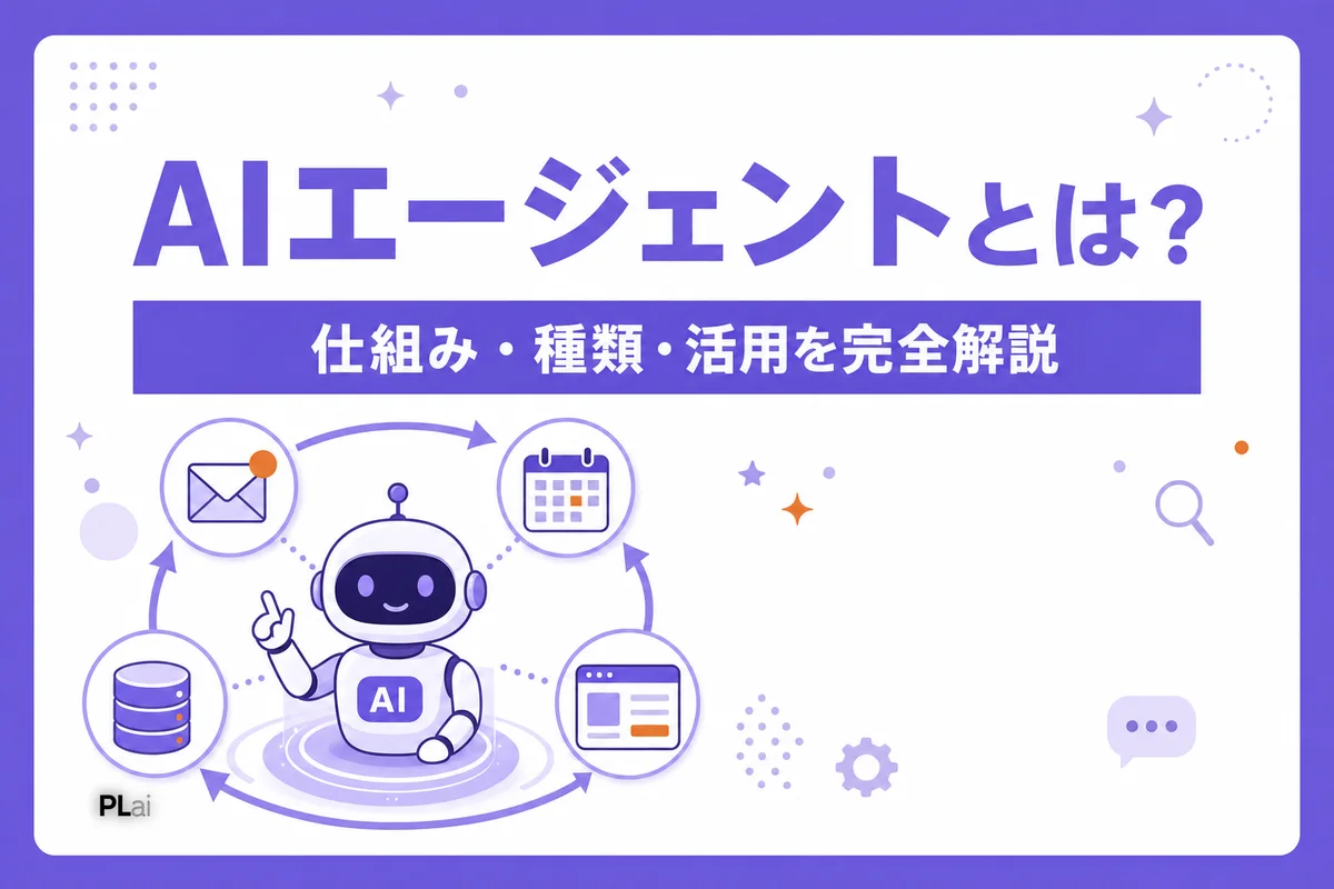 AIエージェントとは？仕組み・種類・ビジネス活用10選を完全解説【2026年最新】